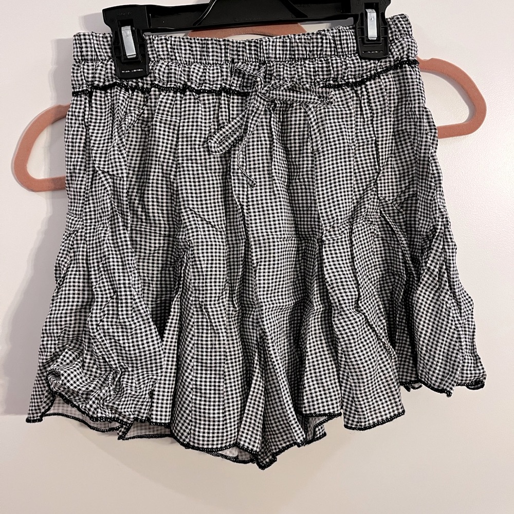 Flared shorts size S